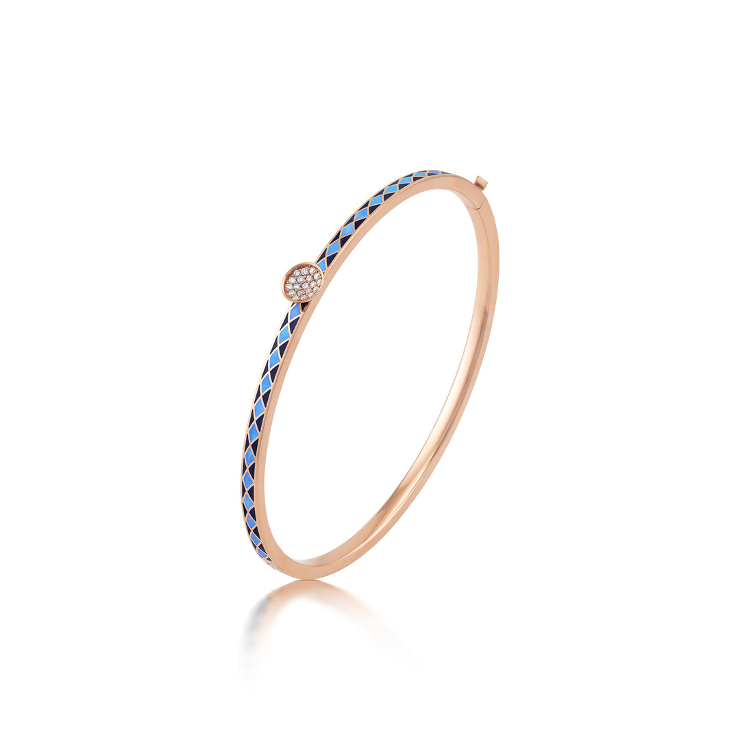 Kaleido Equilibrium Pave Bangle