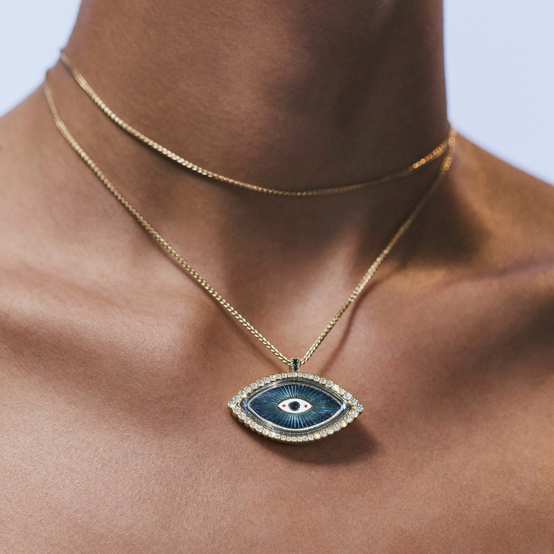 Eye Play Pendant on Rosa Classic Chain