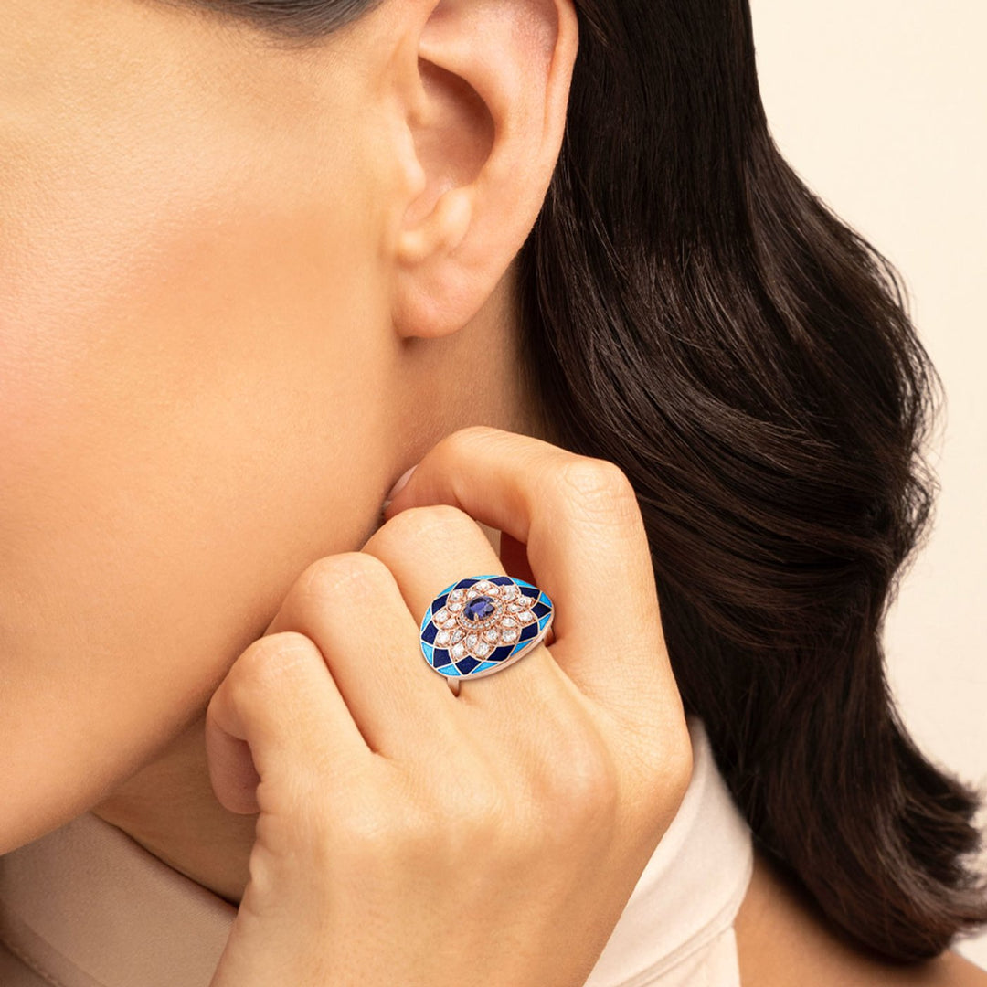 Kaleido Mosaic Ring