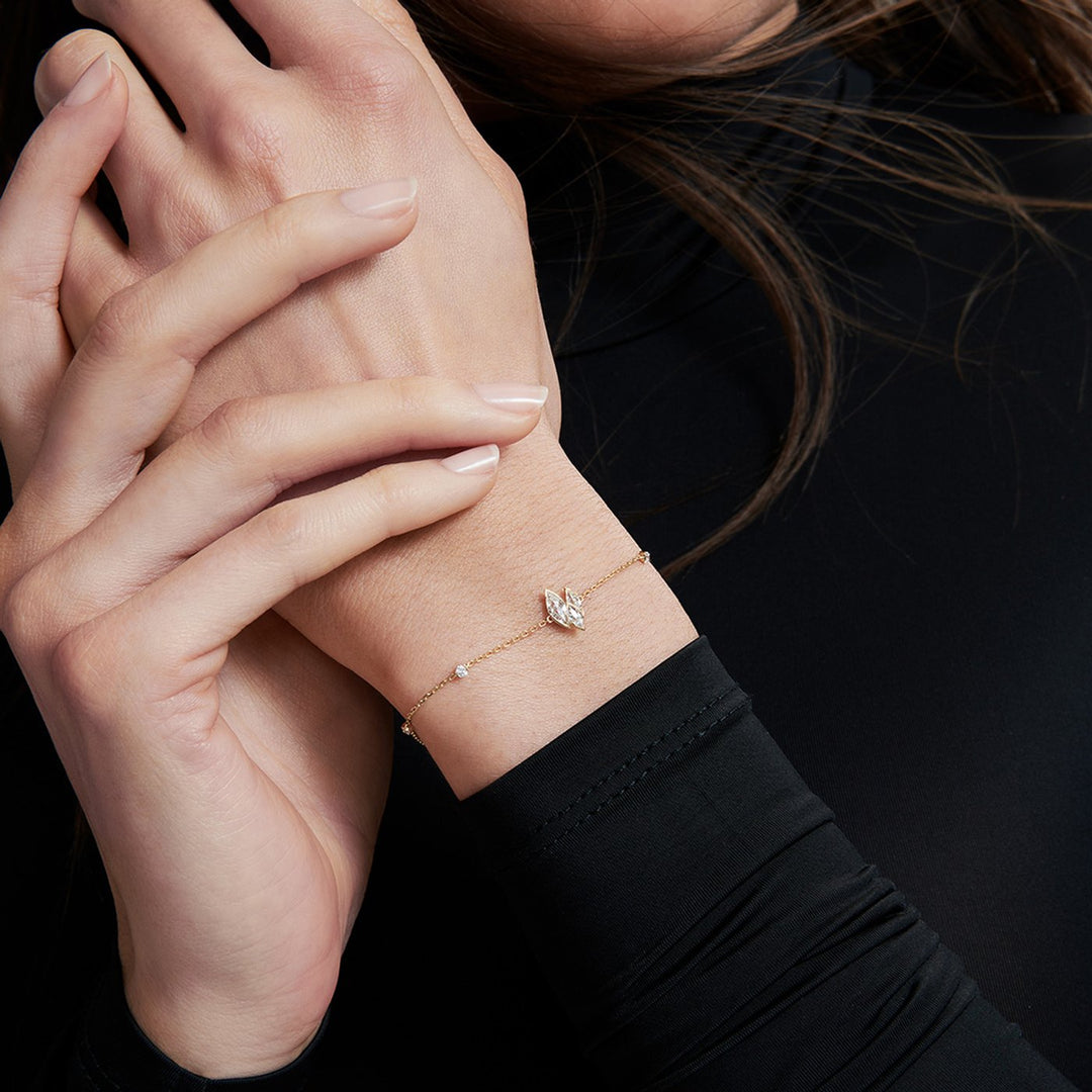 Flame Diamond Bracelet