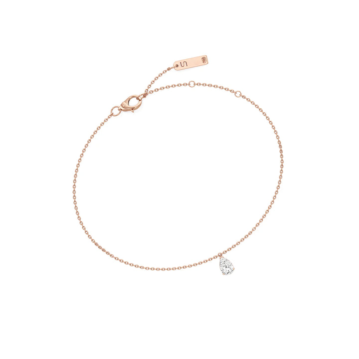 Tear Diamond Drop Bracelet