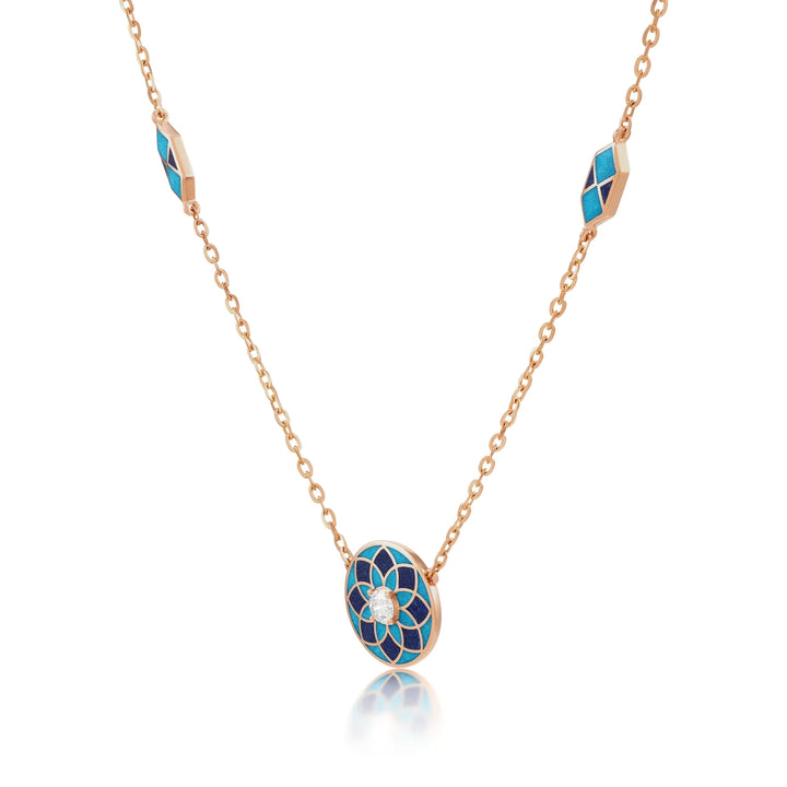 Kaleido Mosaic Rivière Necklace