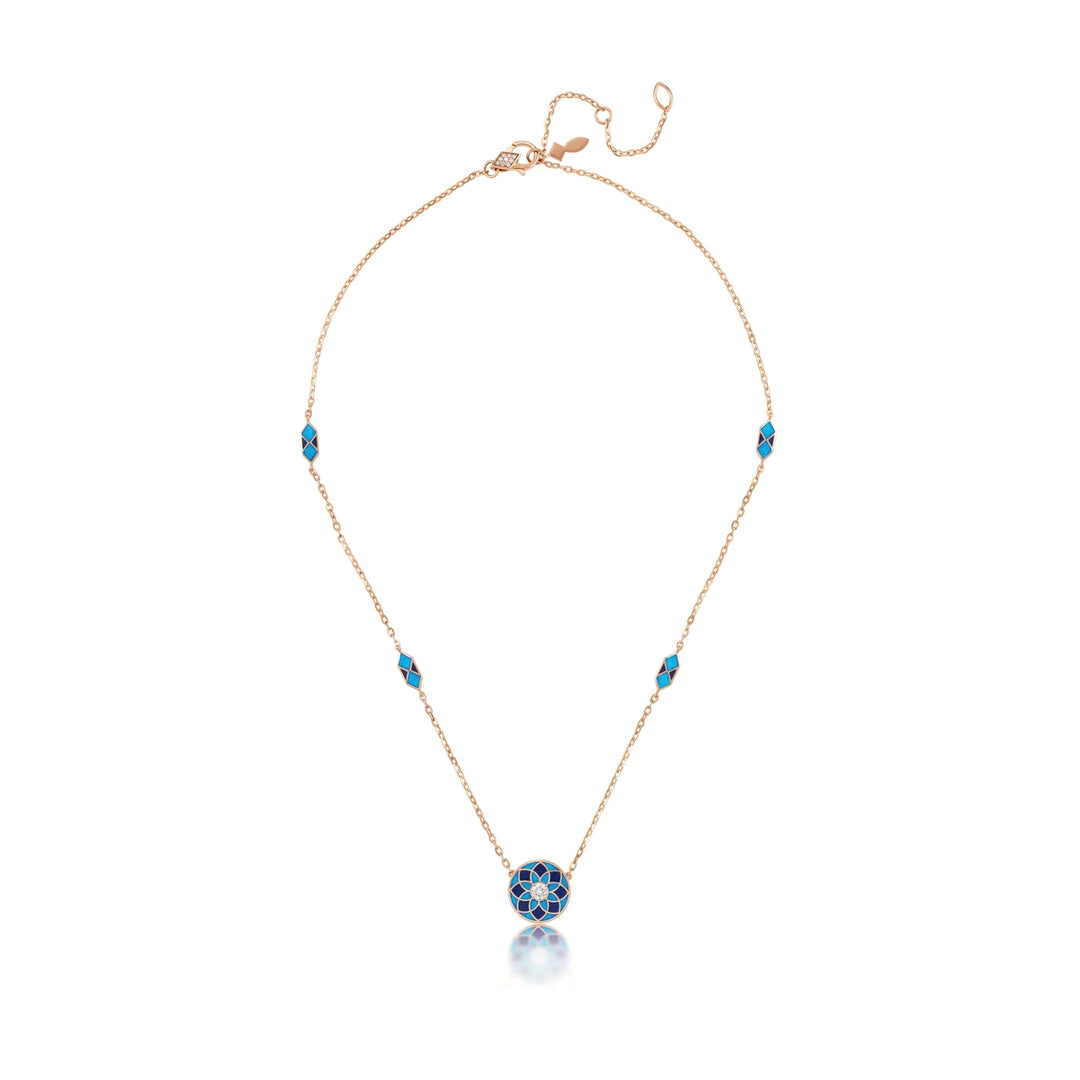 Kaleido Mosaic Rivière Necklace