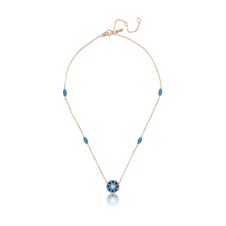 Kaleido Mosaic Rivière Necklace