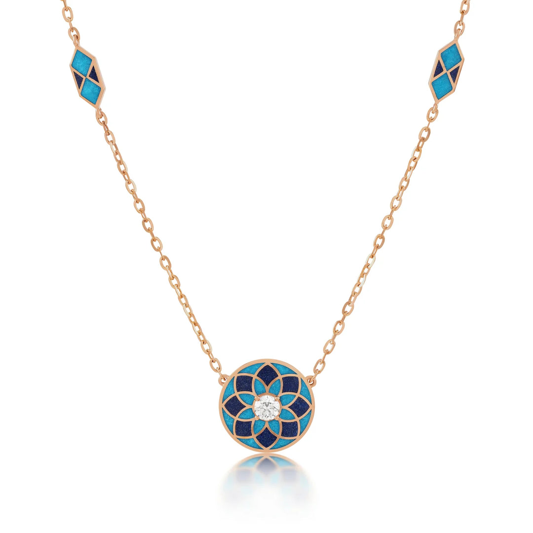 Kaleido Mosaic Rivière Necklace