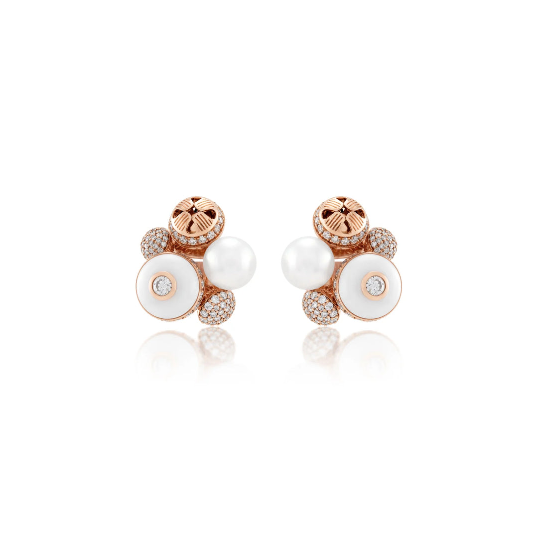 Poetry in Motion Rhapsody Blanche Earrings