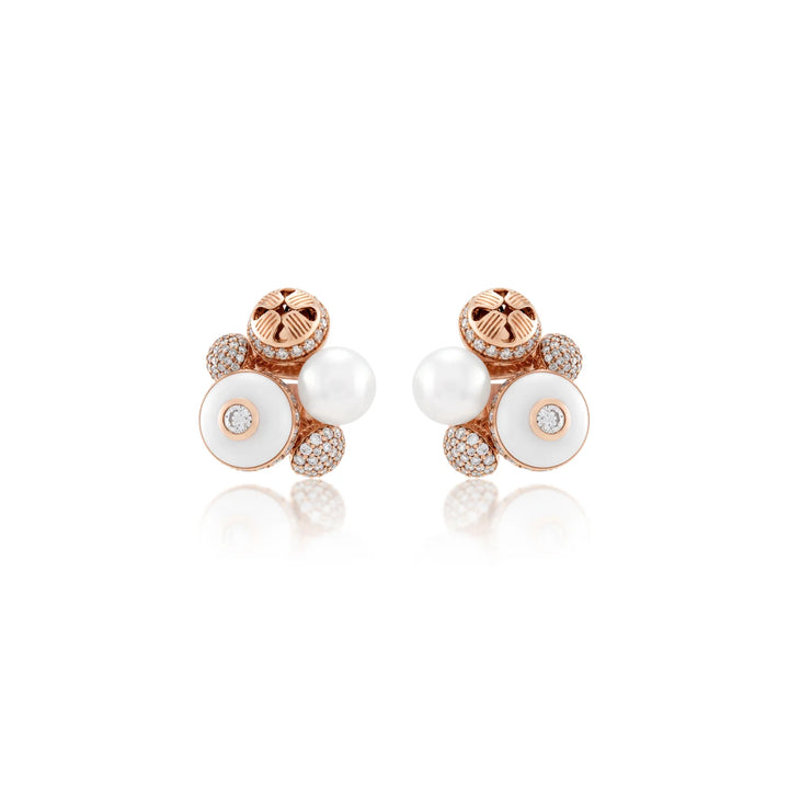 Poetry in Motion Rhapsody Blanche Earrings