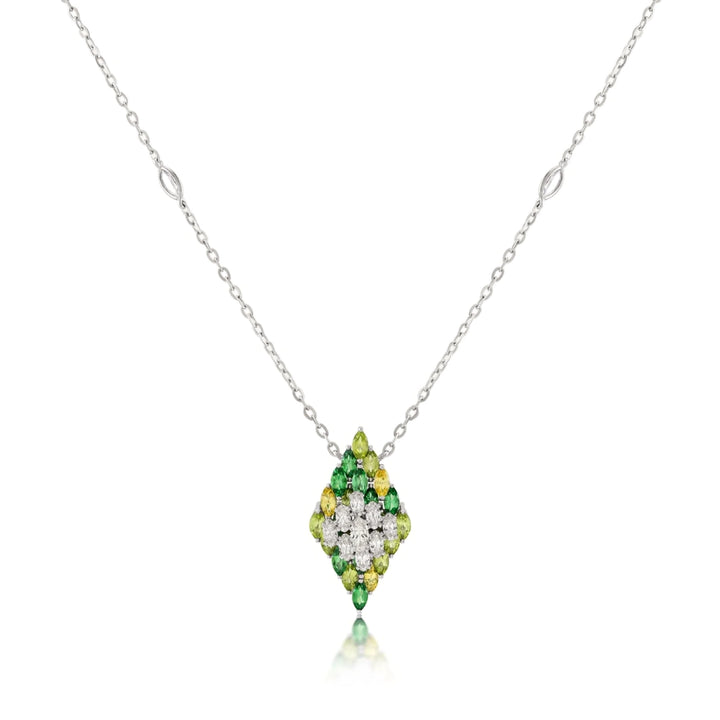 Entwine Green Pendant
