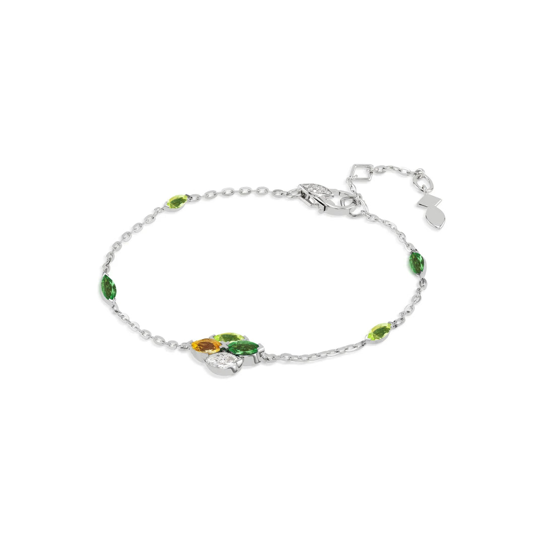 Entwine Green Stackable Bracelet