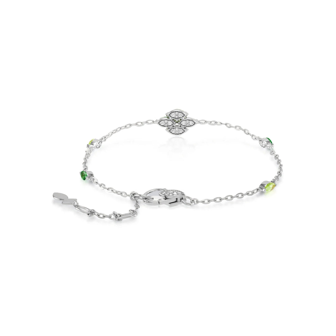Entwine Green Stackable Bracelet