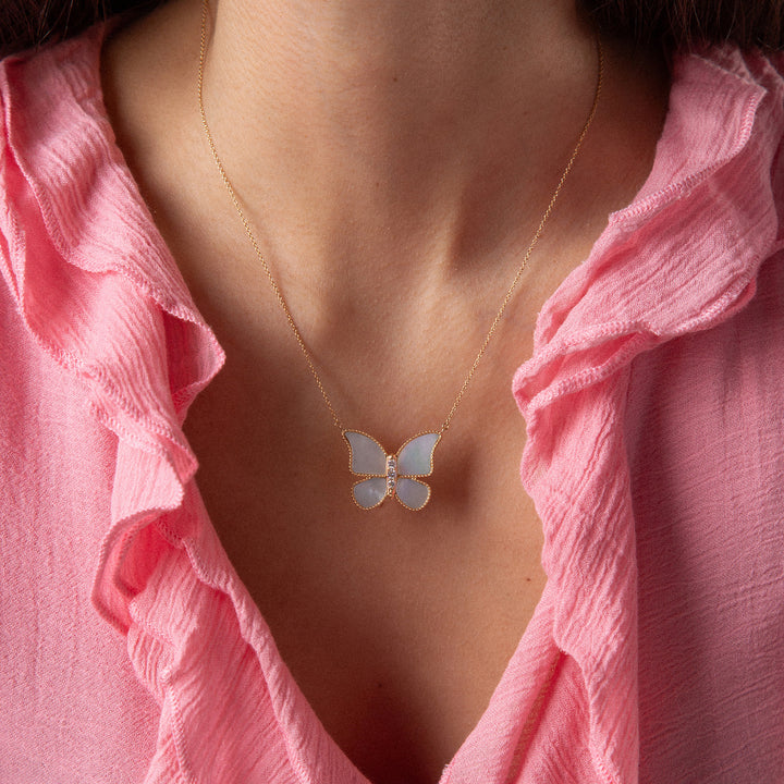 Butterfly Necklace Large
