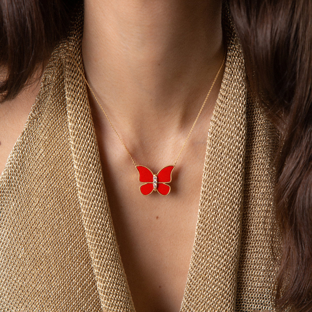 Butterfly Necklace Large