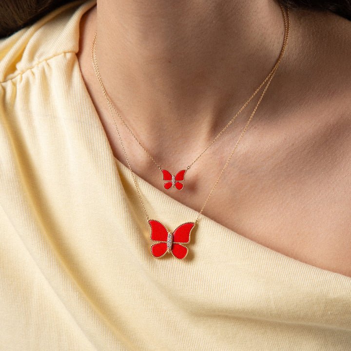 Butterfly Necklace Small