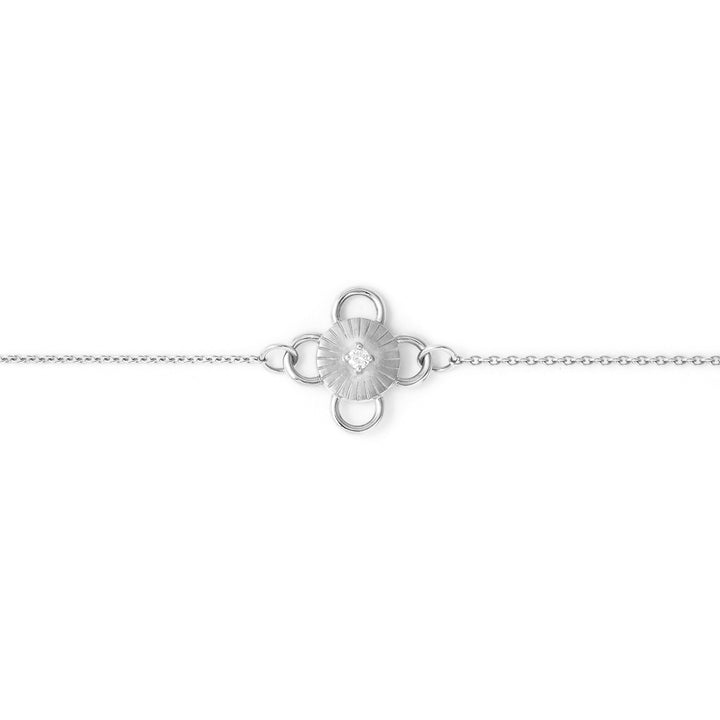 Baby Bolt White Gold Bracelet