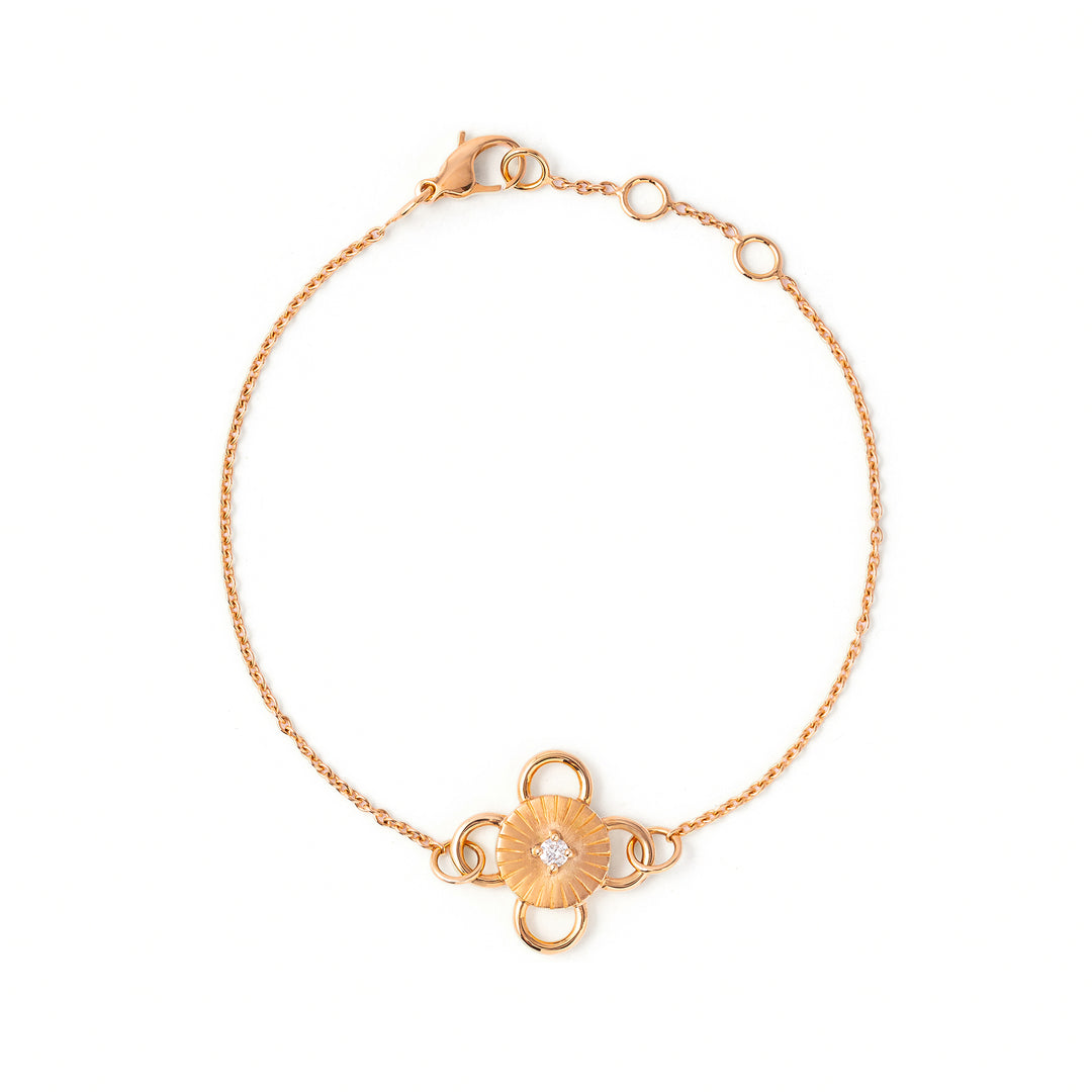 Baby Bolt Rose Gold Bracelet