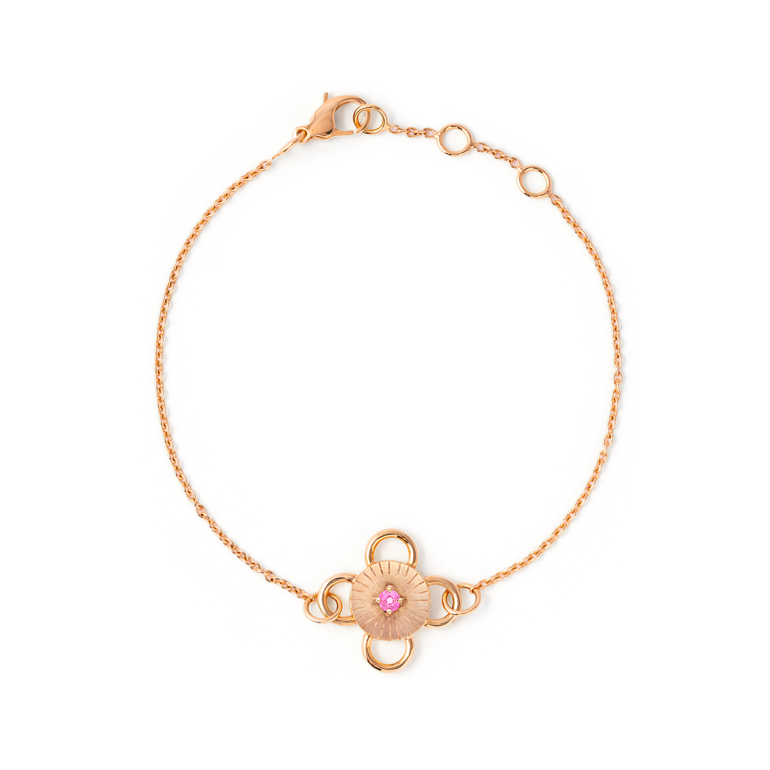 Baby Bolt Rose Gold Bracelet