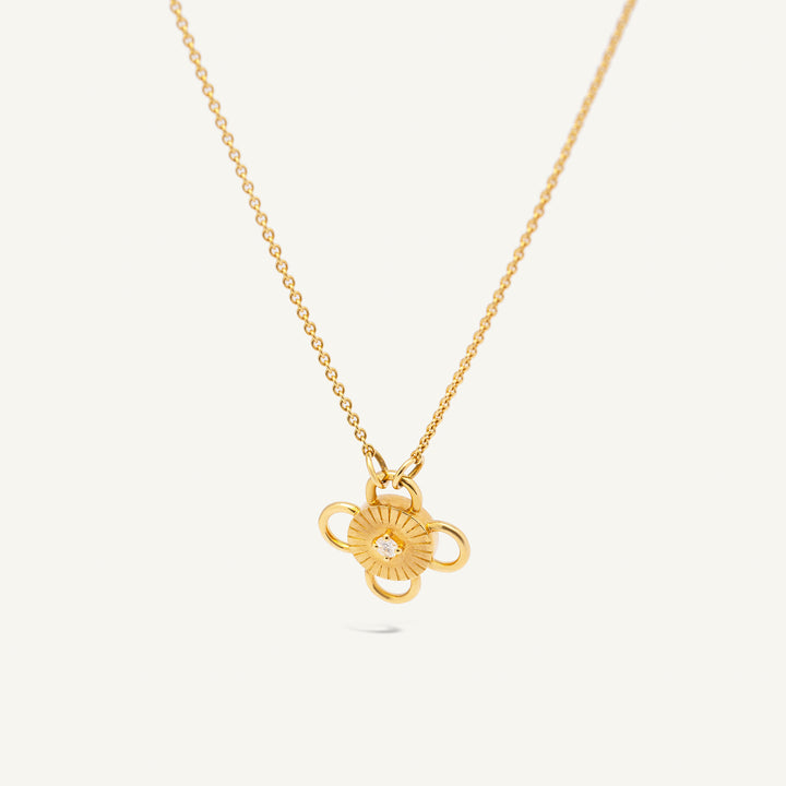 Baby Bolt Gold Necklace