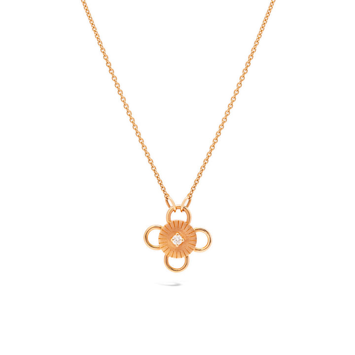 Baby Bolt Rose Gold Necklace