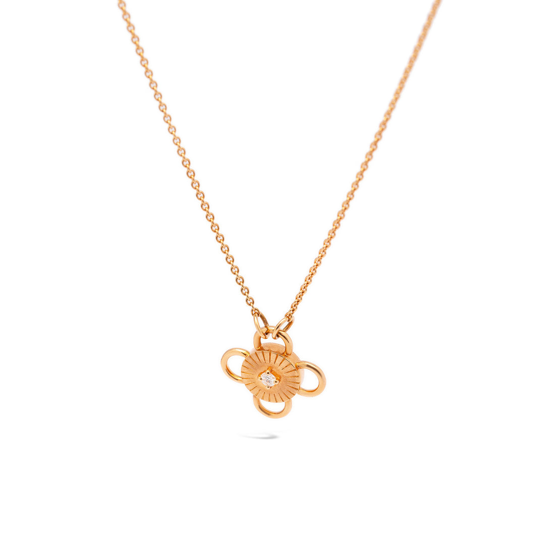 Baby Bolt Rose Gold Necklace