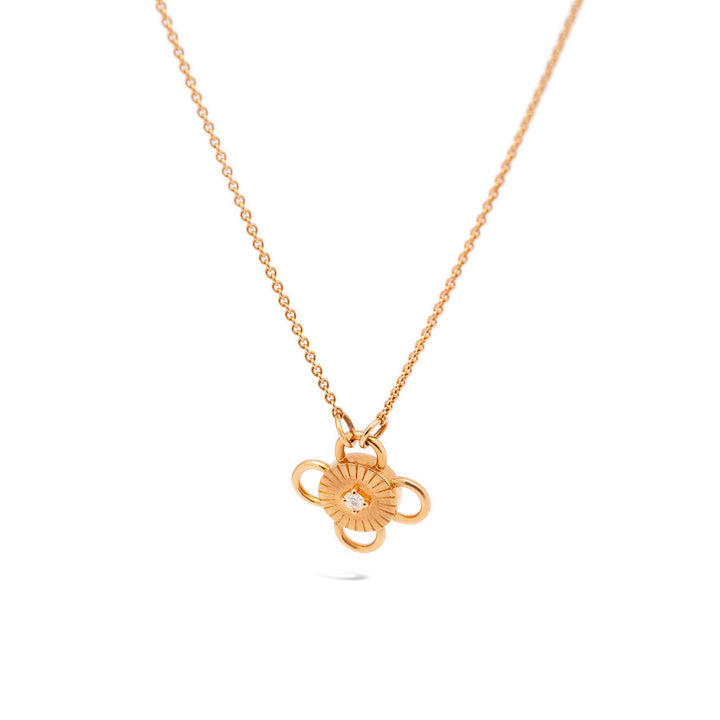 Baby Bolt Rose Gold Necklace