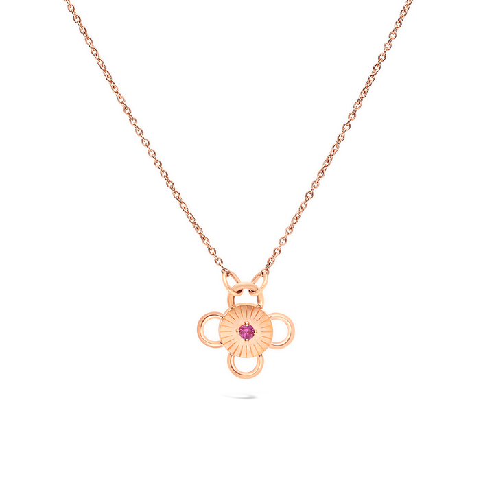 Baby Bolt Rose Gold Necklace