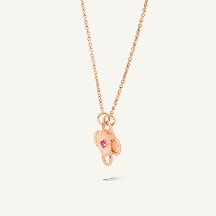 Baby Bolt Rose Gold Necklace
