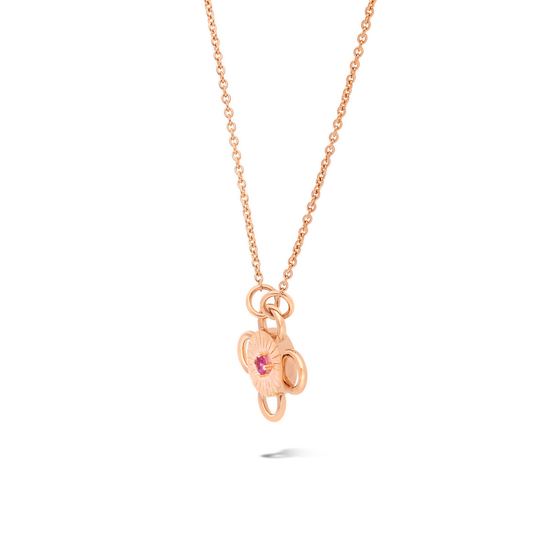 Baby Bolt Rose Gold Necklace