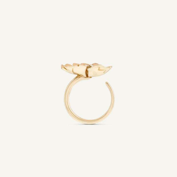 Ginkgo Small 3D Ring