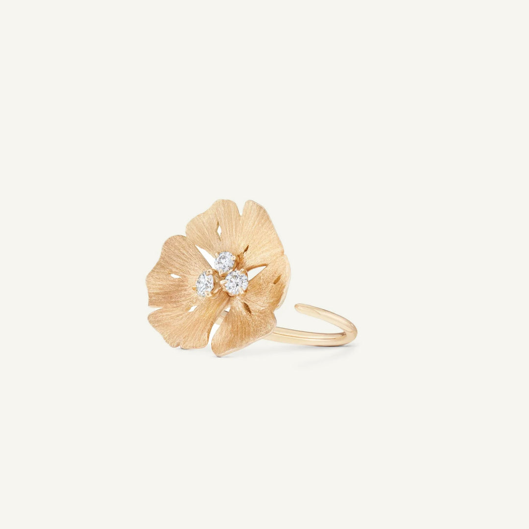 Ginkgo Small 3D Ring