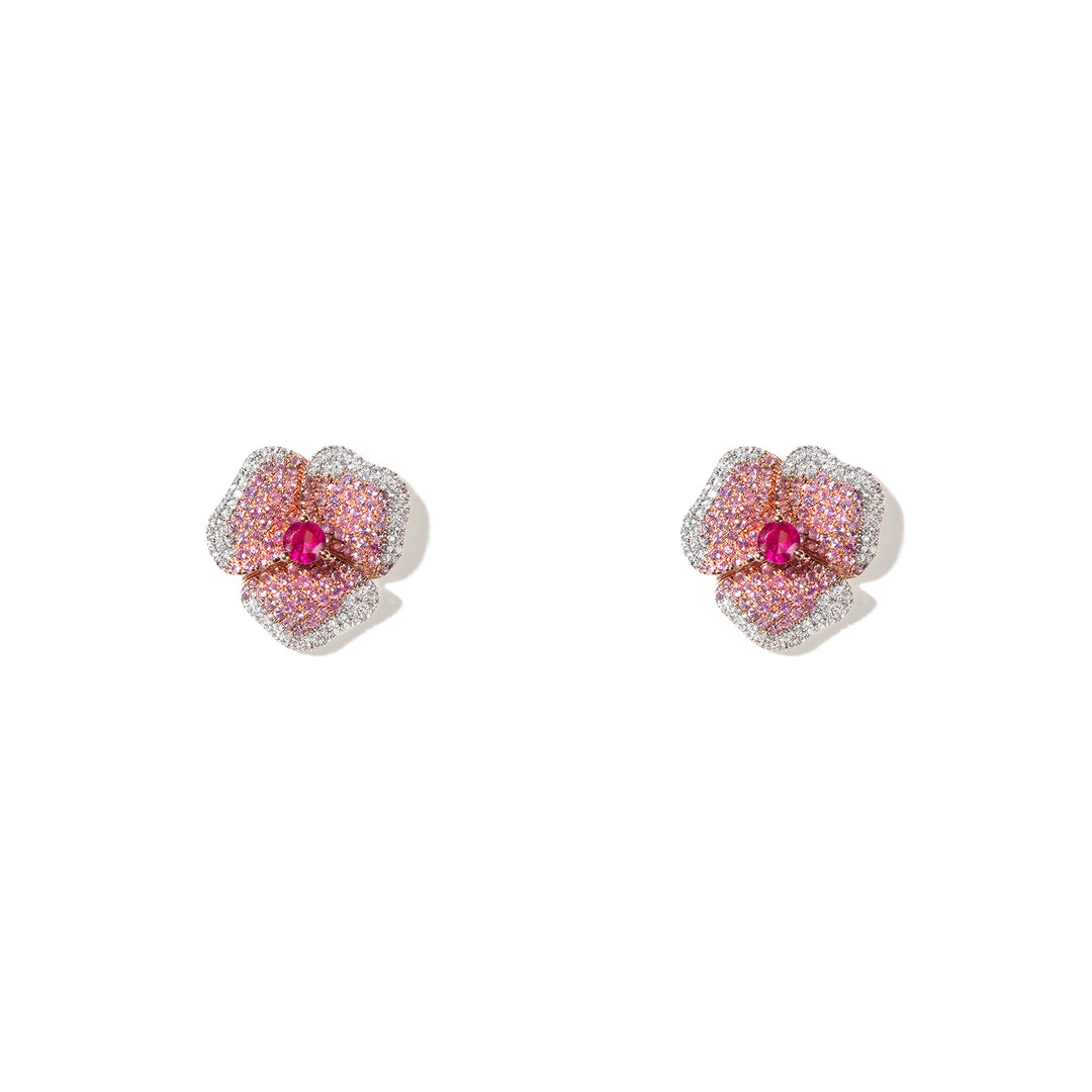 Bloom Medium Flower Earrings