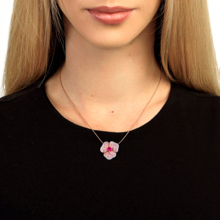 Bloom Medium Flower Necklace