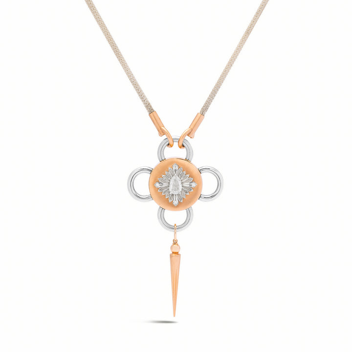 Bolt Rose Gold Necklace