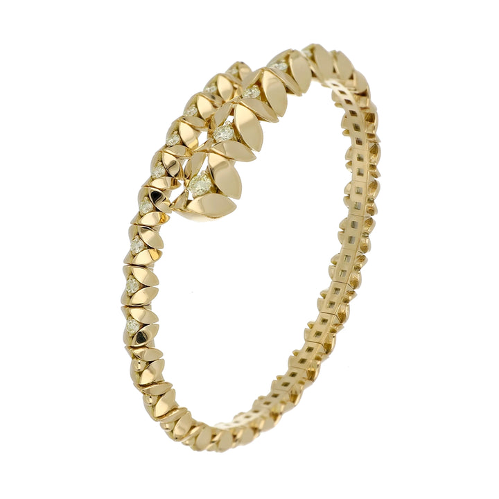 RIFLESSI CONTRARIÉ YELLOW GOLD BRACELET