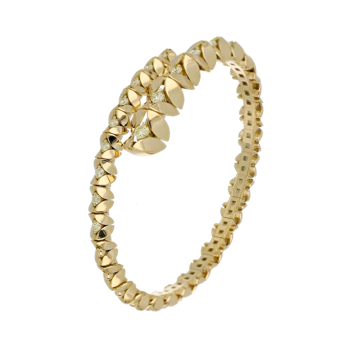 RIFLESSI CONTRARIÉ YELLOW GOLD BRACELET