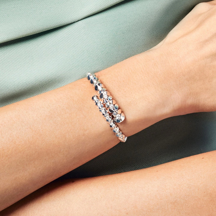 RIFLESSI CONTRARIÉ WHITE GOLD BRACELET