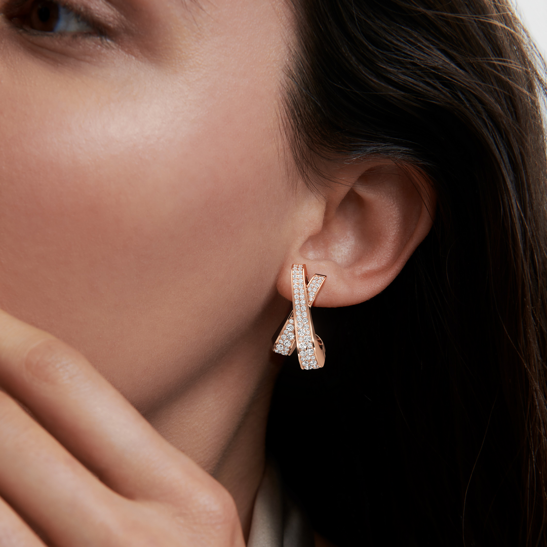 Infinite Pavé Earrings