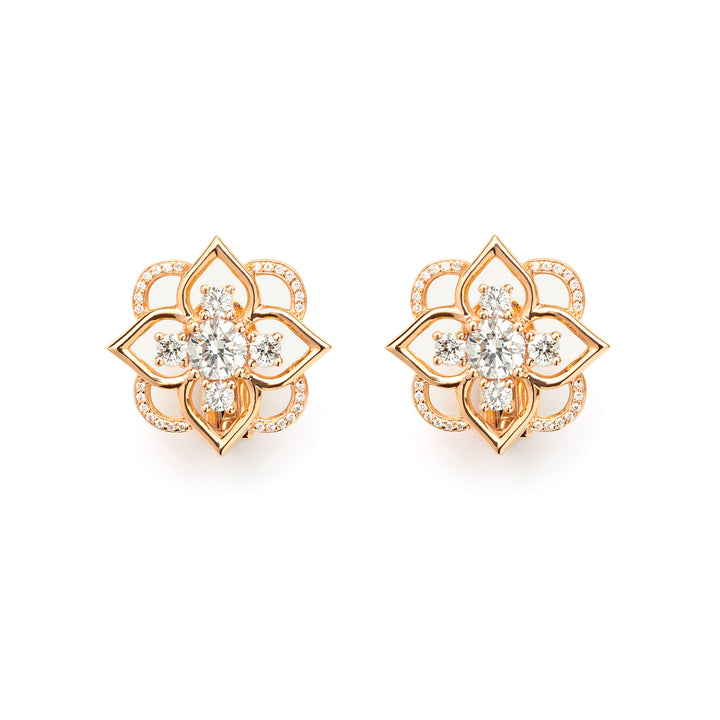 Giardino Medium Diamond Earrings