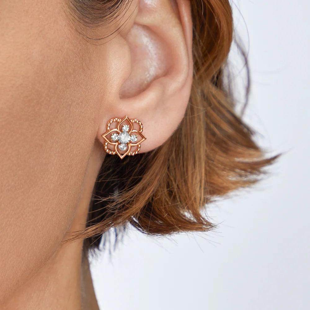 Giardino Small Diamond Earrings