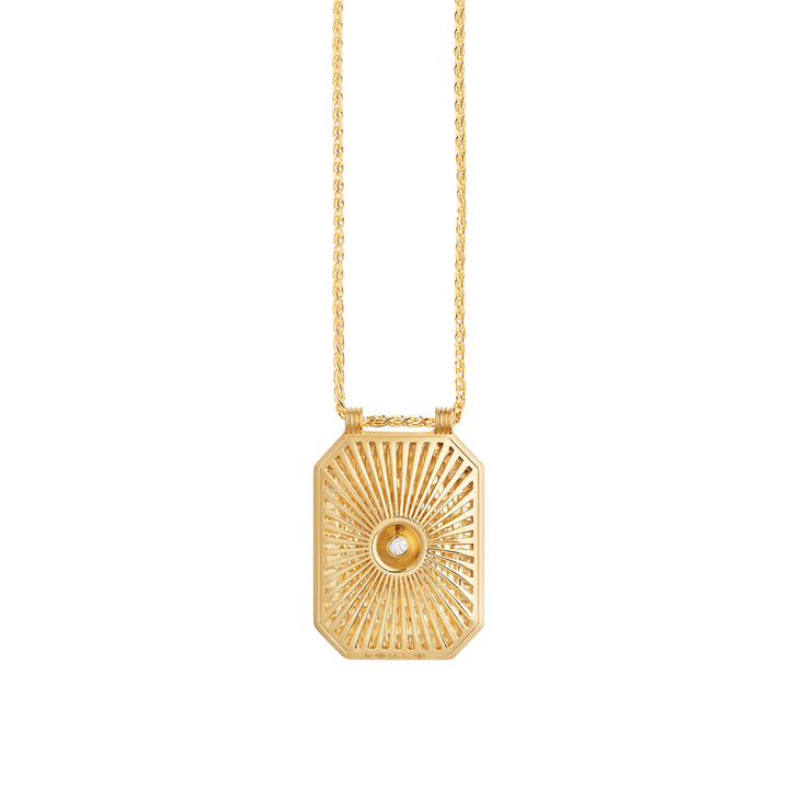Heart Scapular Spiga Chain