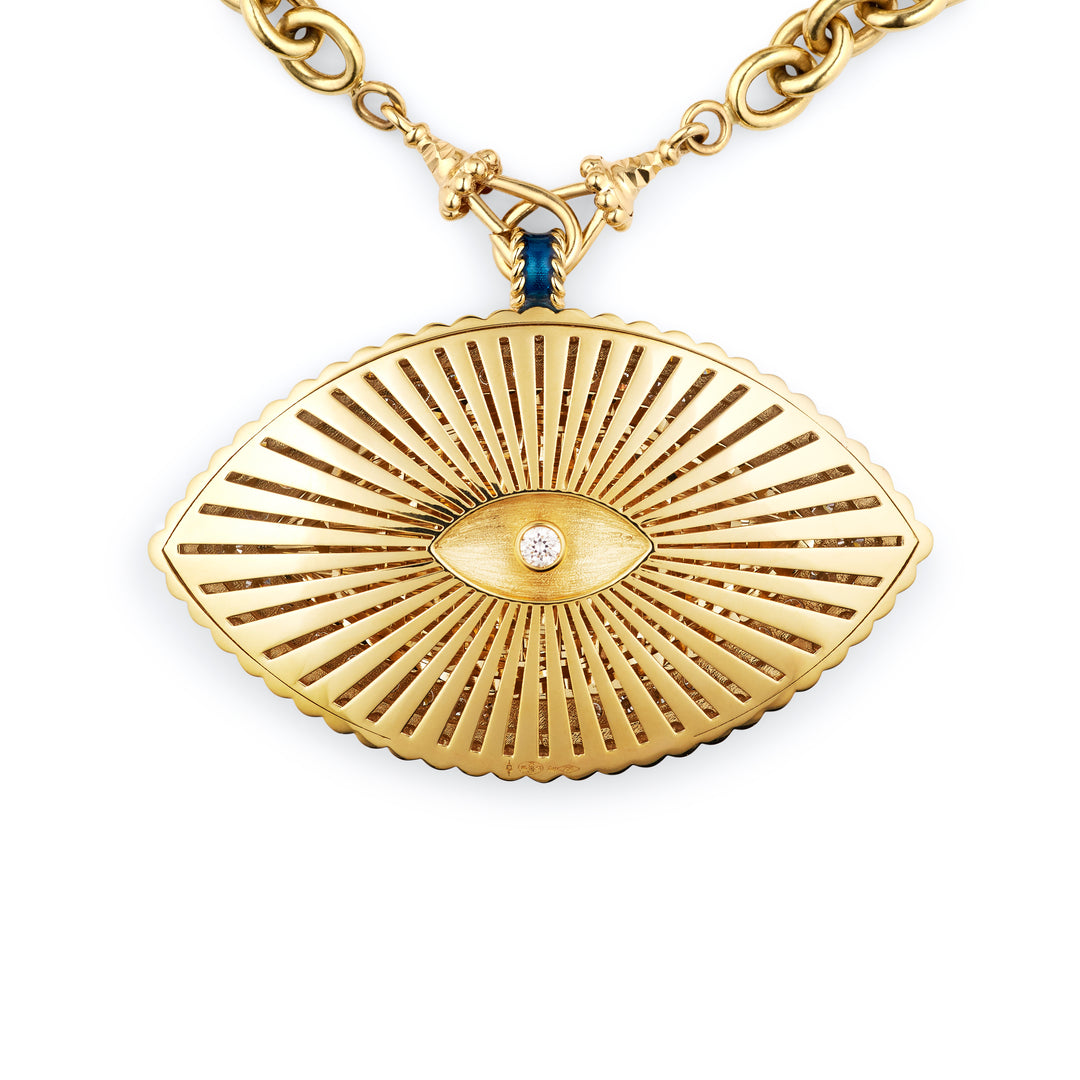 Eye Play Pendant on Rosa Classic Chain