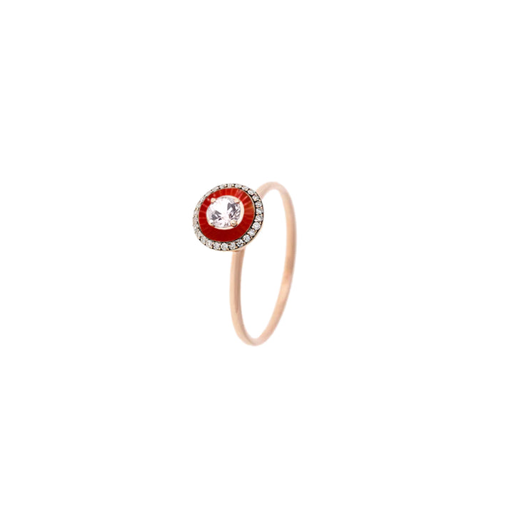 Mina Rusty Red Ring