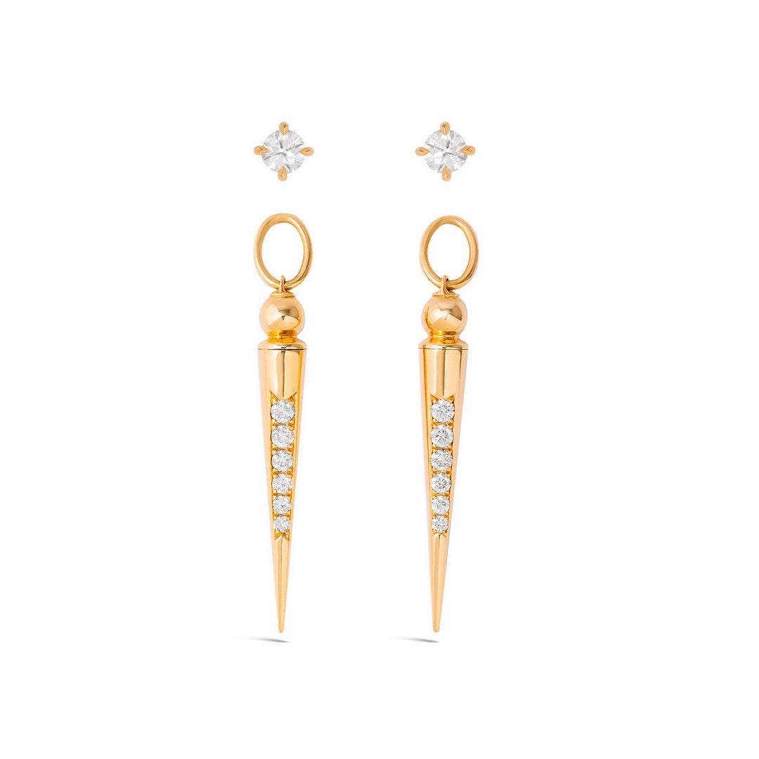 Pampille Gold Earrings