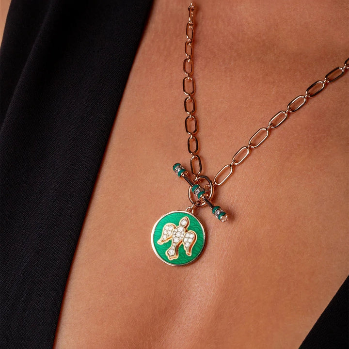 Kastak Necklace Green Dove