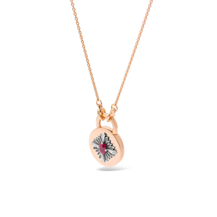 Tag Rose Gold Necklace