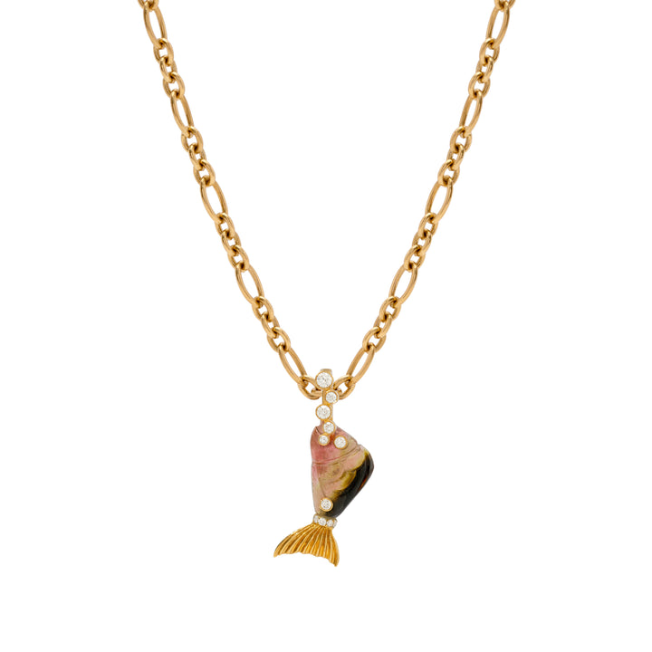 Sea Treasures Golden Tail Pendant