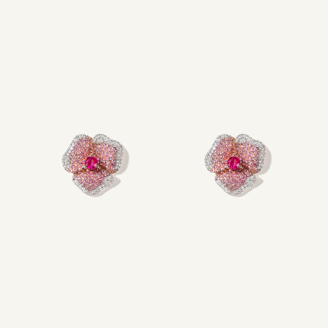 Bloom Medium Flower Earrings