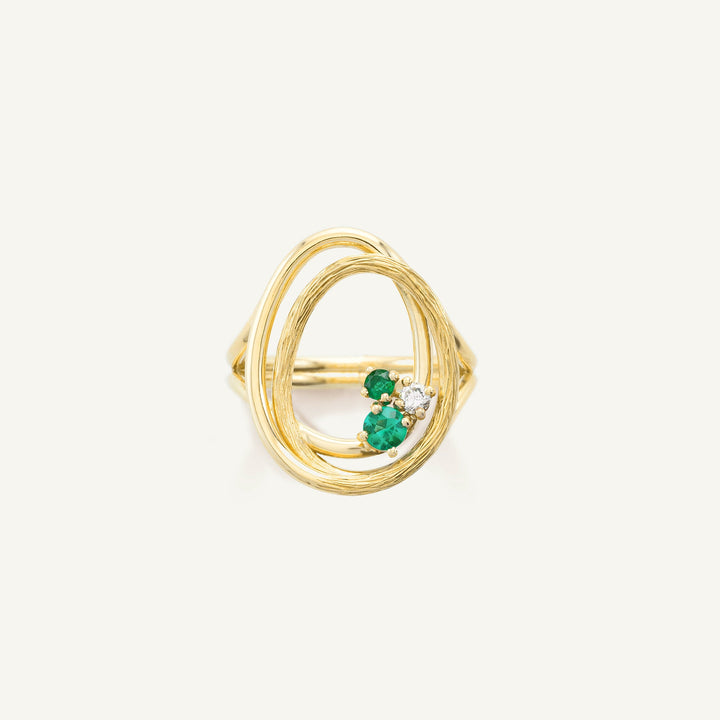 Riviera Emerald Ring