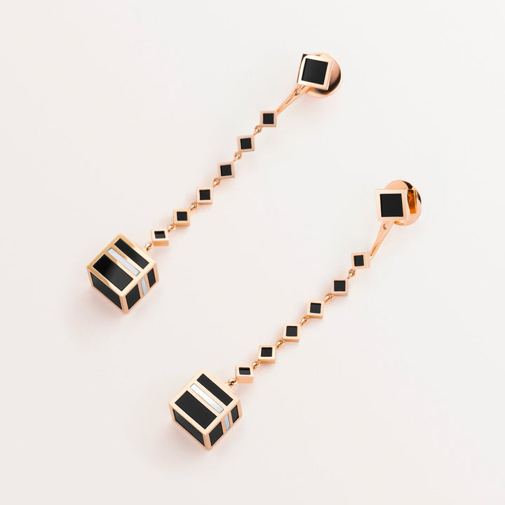Kaaba Cube Earrings